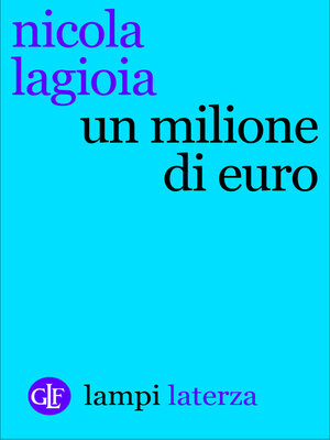 cover image of Un milione di euro
